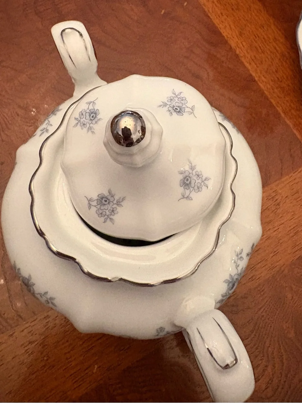 Johann Havilland 23 piece Set for Coffee or Tea service Porcelain Platinum China